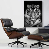 Foto sobre cristal tigre 80x120 cm.