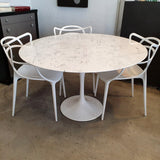 Mesa Tul high quality mármol 100 cm.