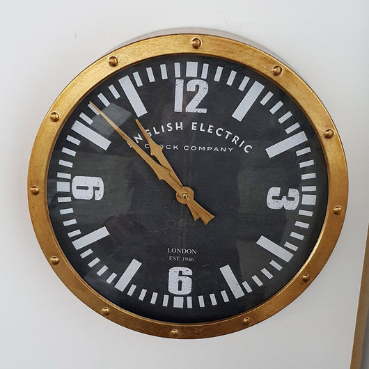 Reloj redondo vintage 40 cm.