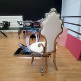 Silla Sofía Trono acero inoxidable