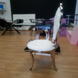 Silla Sofía Trono acero inoxidable