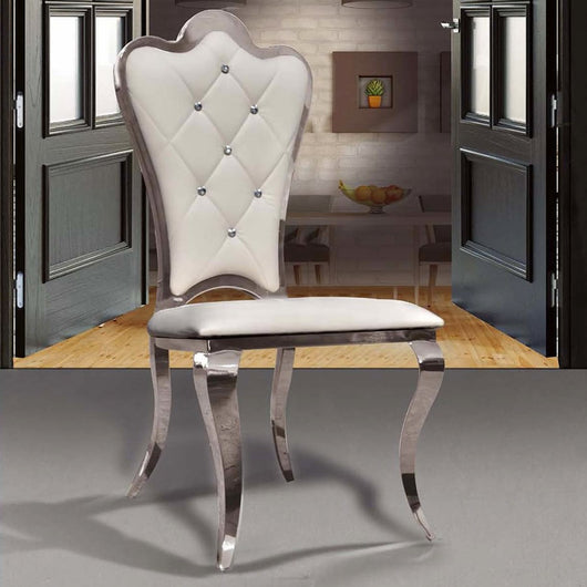 Silla Amapola acero inoxidable