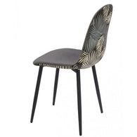 4 sillas tapizadas tropical gris
