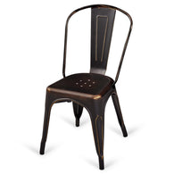 Silla Tolix Vintage negro