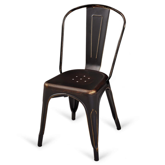 Silla Tolix Vintage negro