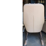 Balancín Mecedora Mid Century color crema