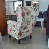 Butaca o sillón orejero mariposas / balancín mecedora