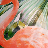 Cuadro de flamencos 100 x 100 cm.