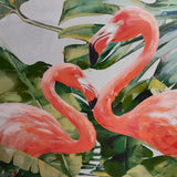 Cuadro de flamencos 100 x 100 cm.