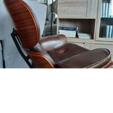 Sillón de piel marrón - Lounge Chair