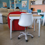 Silla de oficina blanca