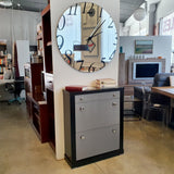 Espejo reloj de pared redondo 90 cm. EXPOSICIÓN