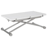 Mesa de centro - consola - mesa de comedor blanca