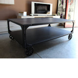 Mesa de centro de hierro, varios colores y medidas