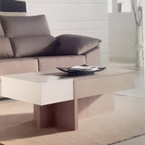 Mesa de centro elevable y cajón distintos acabados 110 x 60 cm.