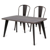 Silla Tolix Vintage negro