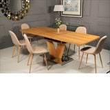Mesa de comedor "V" extensible 160-220x90cm