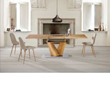 Mesa de comedor "V" extensible 160-220x90cm
