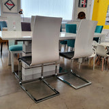 Mesa extensible lacada 160-220x90cm