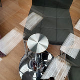 Mesa Tul 100 cm. transparente