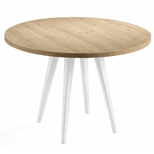 Mesa redonda MELAMINA 90 cm. diámetro