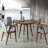 Mesa redonda CHAPA DE ROBLE 80 / 90 / 100 / 110 / 120 cm.