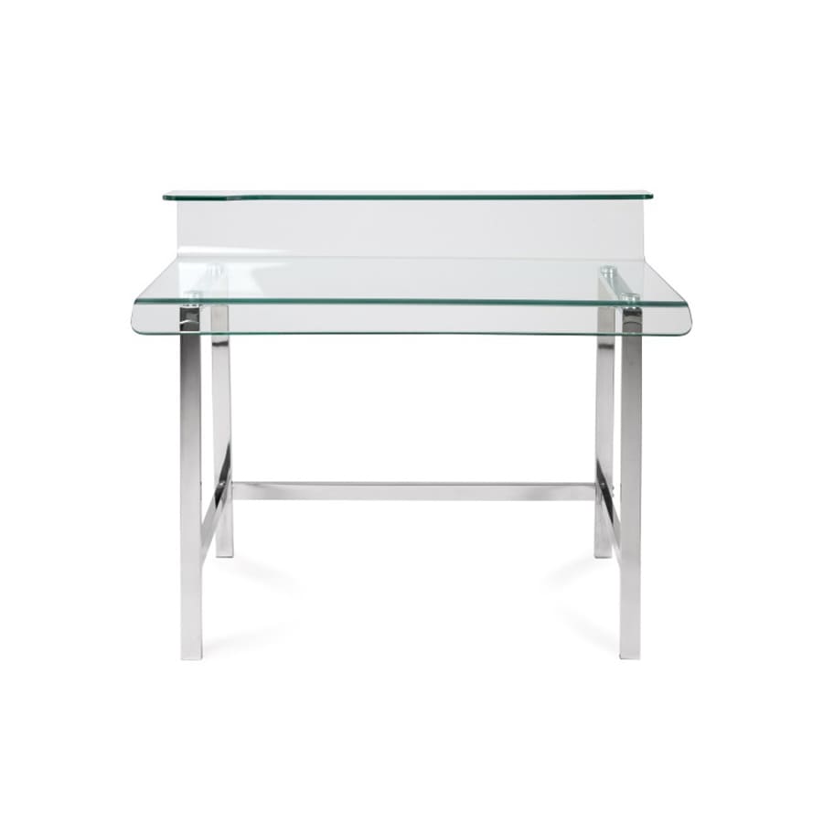 Cristal curvado - escritorio de diseño 110 x 56 cm. – DERBE MUEBLES