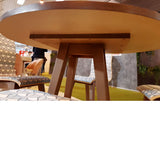 Mesa redonda MELAMINA 150 cm. diámetro