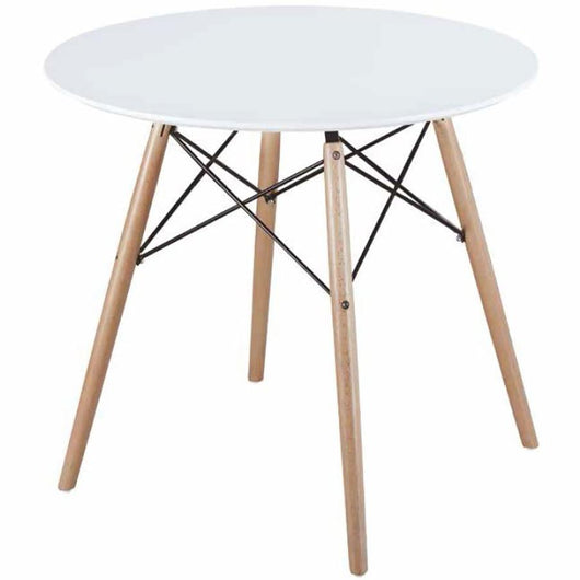 Mesa DSW redonda 80 cm.