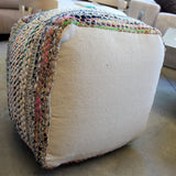 Líneas de colores - puf cubo