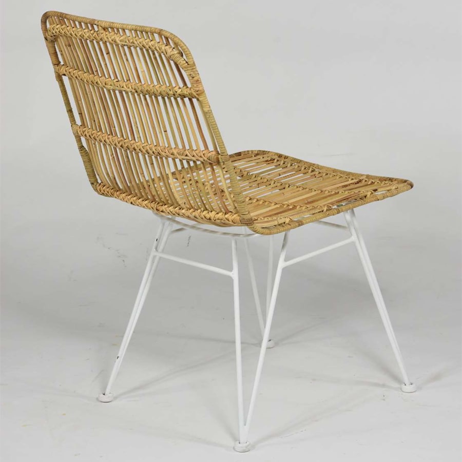 4 sillas de ratán modelo beige – DERBE MUEBLES