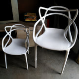 Silla Maestros blanca