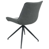 Sillón tapizado gris rombos