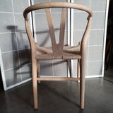 Silla Wishbone fresno decapado