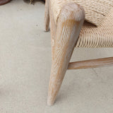 Silla Wishbone fresno decapado