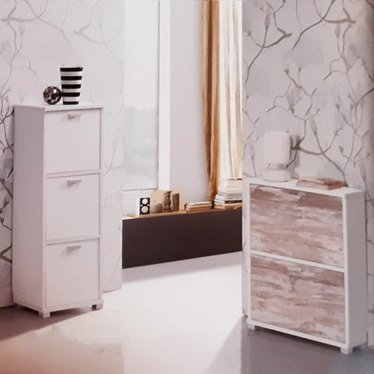 Zapatero 3 trampones 40 cm. melamina