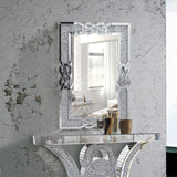 Espejo rectangular decorativo luxury 120 x 80 cm.