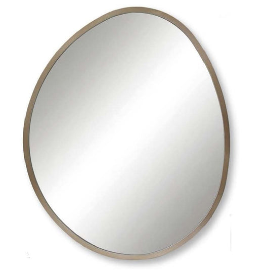 Espejo irregular dorado 103 cm.
