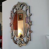 Espejo veneciano calado 53 x 90 cm.