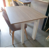 Consola extensible a mesa de comedor 120 x 90 cm. distintos acabados