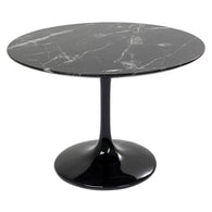 Mesa Tul high quality mármol negro 100 cm.