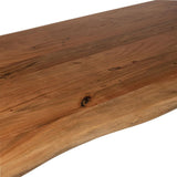 Mesa de comedor madera y negro 140 ó 160 x 95 cm.