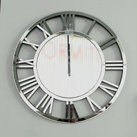 Espejo reloj redondo nº romano 80 cm.