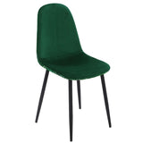 4 sillas tapizadas tropical verde