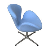 Silla Swan tejido azul - Arne Jacobsen