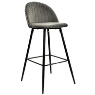 4 taburetes tropical gris