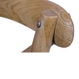 Sillón Thonet de madera natural colonial con brazos