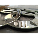 Espejo moderno Rings 135 x 94 cm.