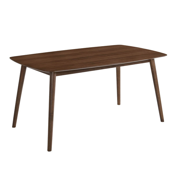 Mesa de comedor nogal 150x90cm