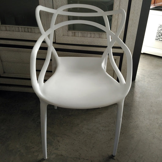 Silla Maestros blanca